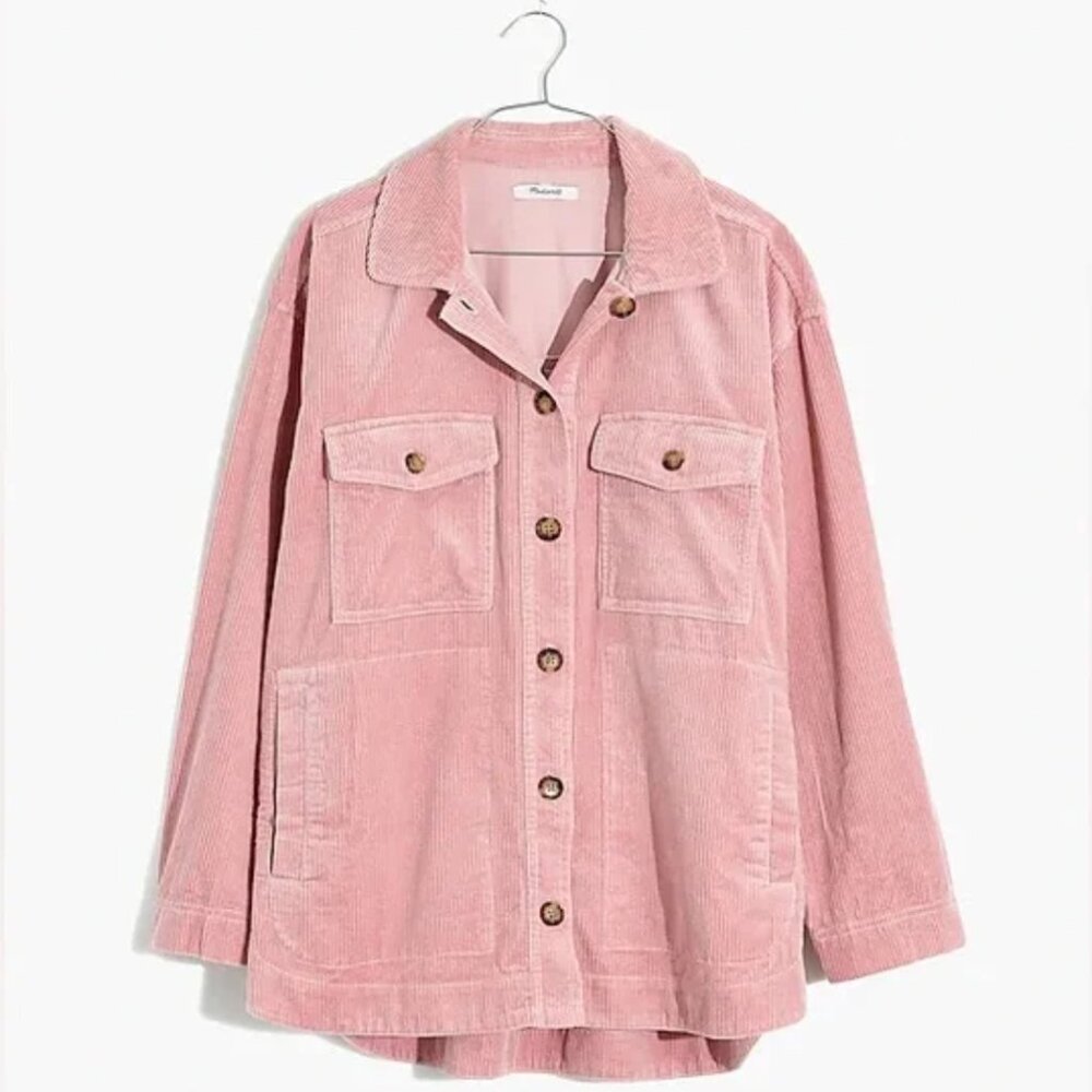 Madewell Corduroy Yorkway Utility Shirt-Jacket | Size XS